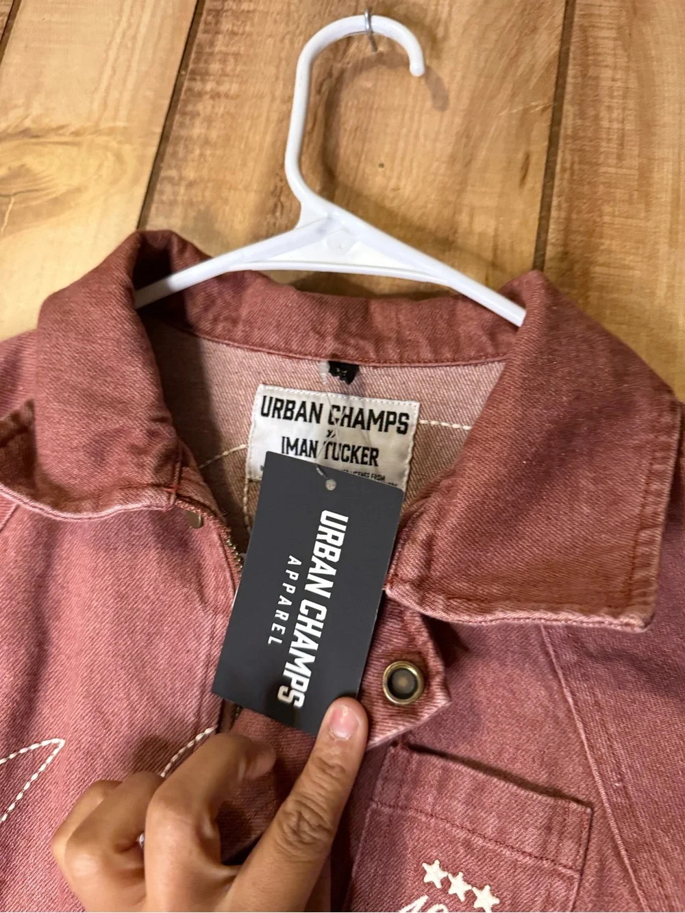 Nil Indiana The Indiana Custom Washed Denim Jacket Limited Release $195 Retail